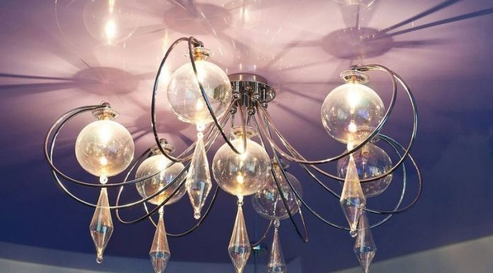 Абажур в стиле ретро