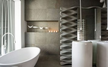 Дизайн ванной с душевой кабиной