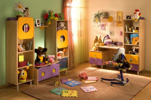 Дизайн детской комнаты, фото