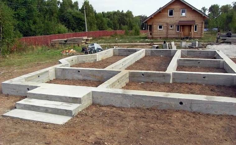 Мелкозаглубленный ленточный фундамент